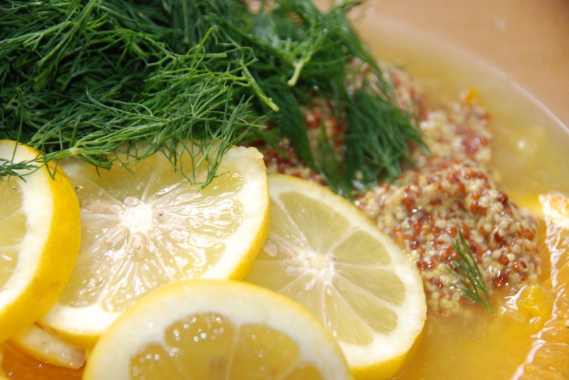 Dill Sauce for salmon.JPG www.samaracuisine.co.uk