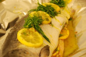 Salmon with Safron Rice.JP www.samaracuisine.co.ukG